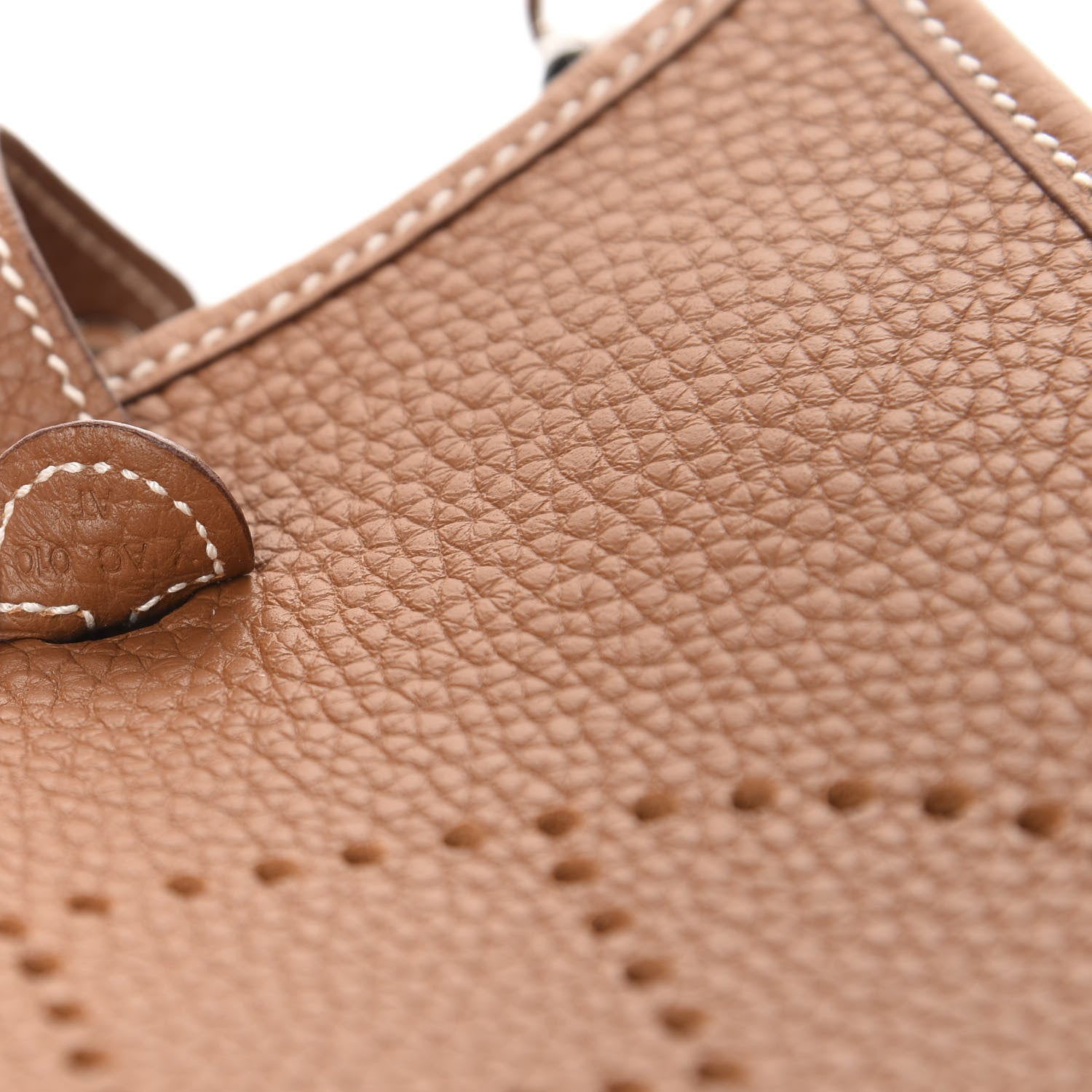 Hermes Taurillon Clemence Evelyne TPM Gold 8 of 11