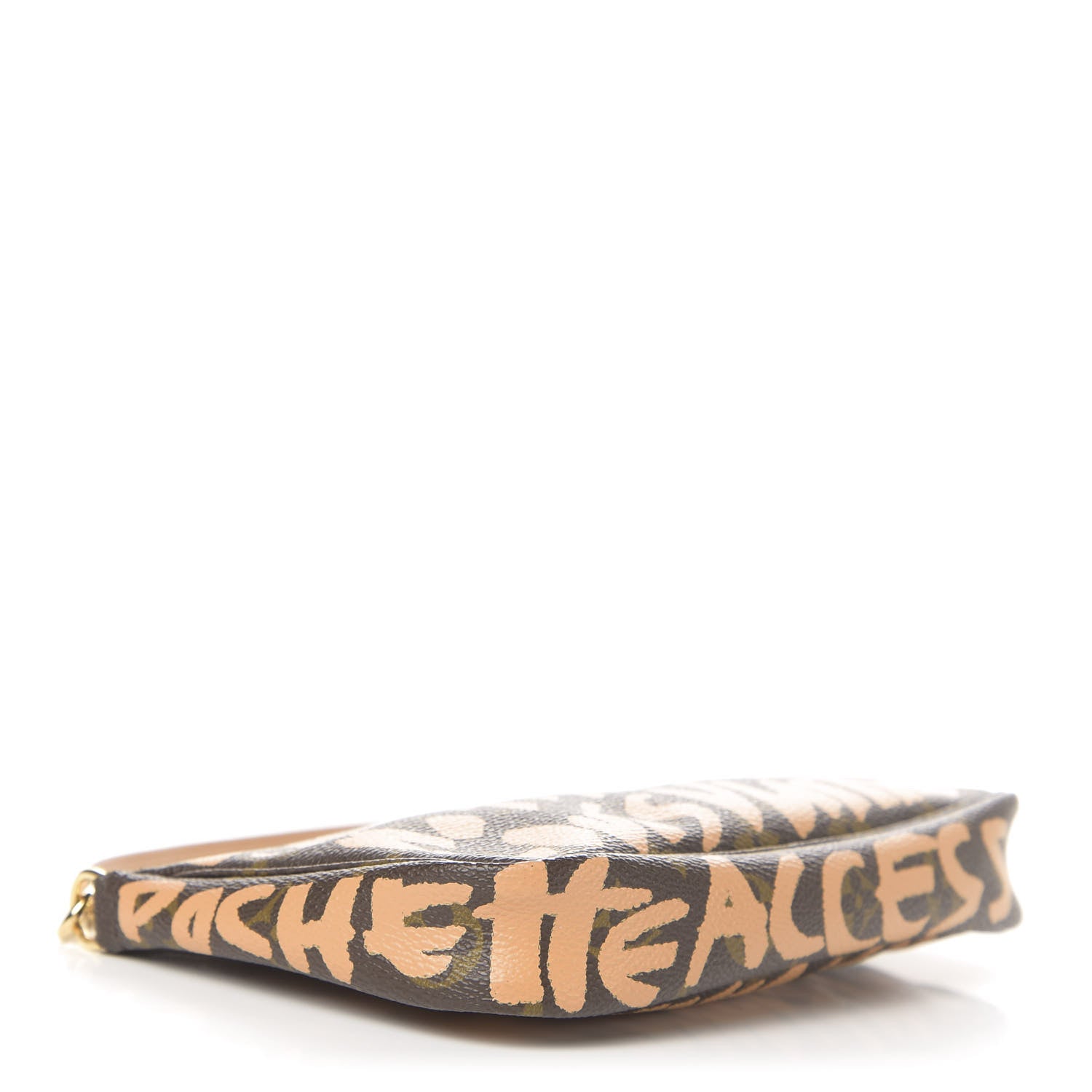 Louis Vuitton Monogram Graffiti Pochette Accessories Peach 4 of 11