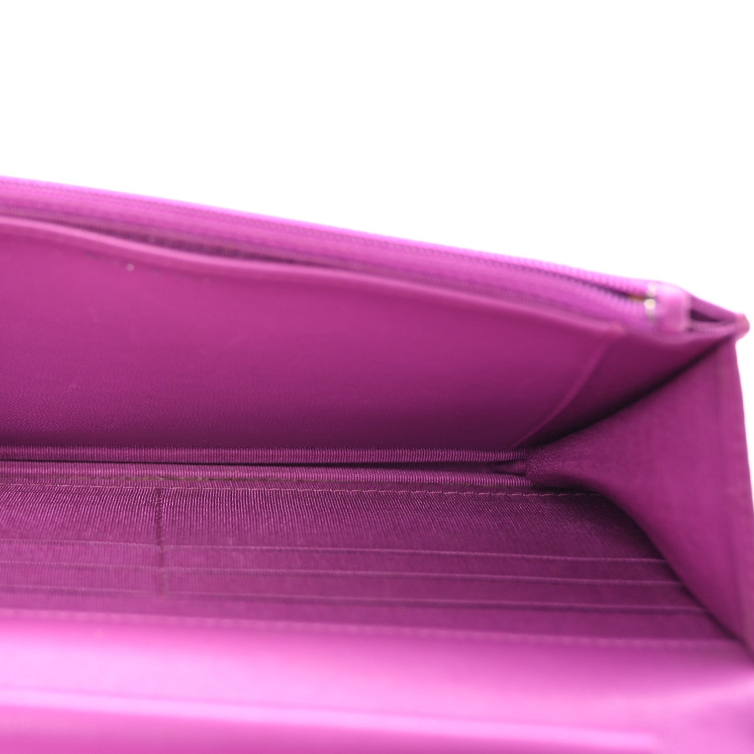 Chanel Lambskin Quilted Boy Wallet On Chain WOC Purple 5 of 7