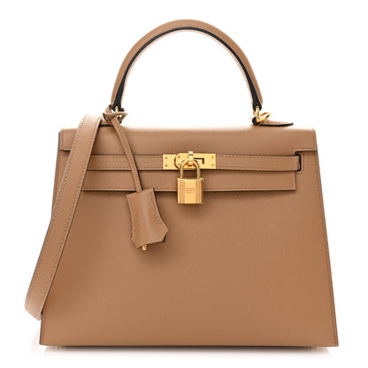Hermes Epsom Kelly Sellier 25 Chai 1 of 14