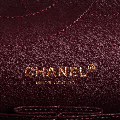 Chanel Aged Calfskin Chevron Quilted 2.55 Reissue 227 Flap Black 6 of 7