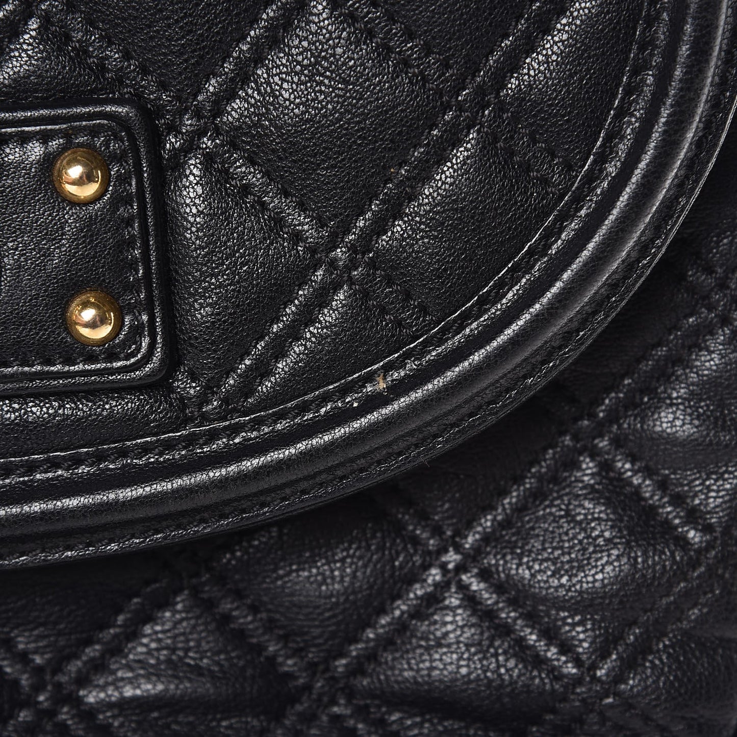 Lacquered Lambskin Cooper Black