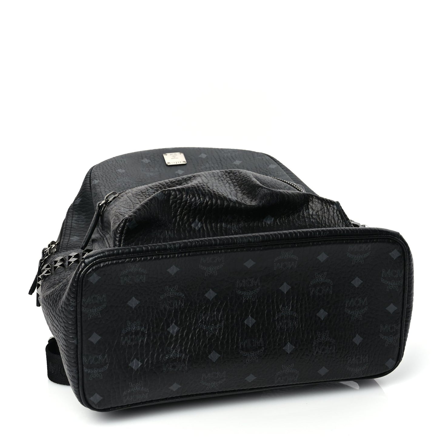 Visetos Medium Side Studs Stark Backpack Black