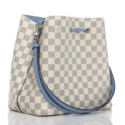 Louis Vuitton Damier Azur Neonoe MM Bleuet 4 of 10