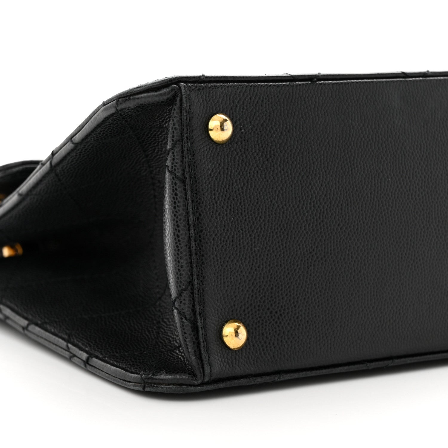 Chanel Caviar Diamond Stitched Flap Shoulder Bag Black 10 of 19