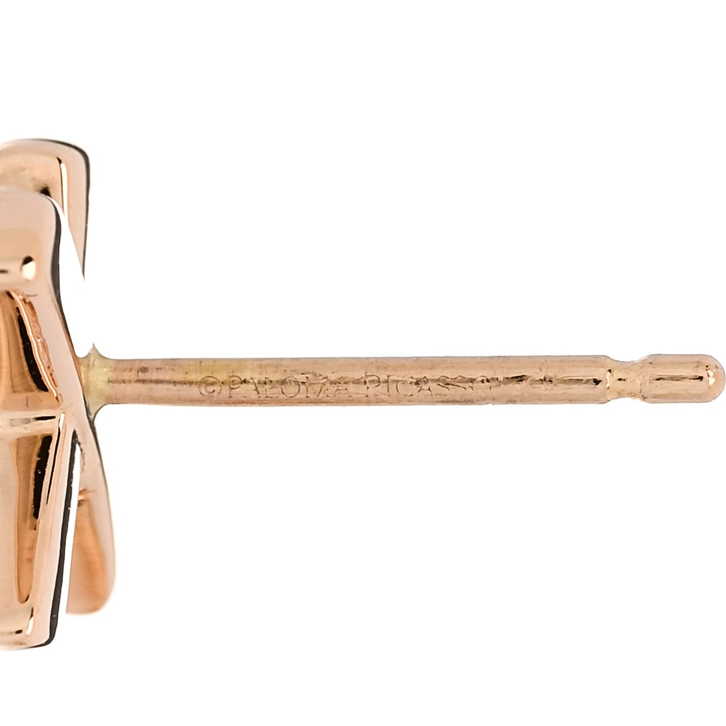 18K Rose Gold Small Paloma's Graffiti X Earrings
