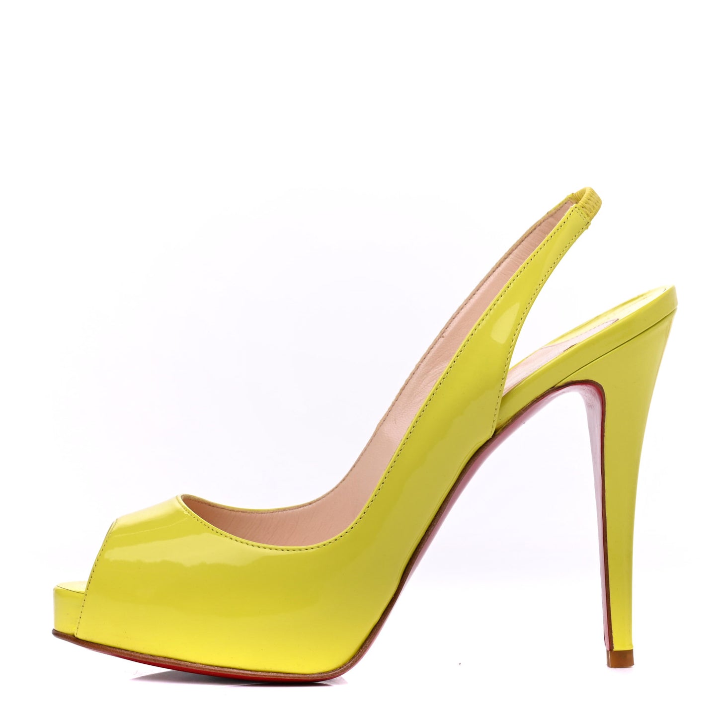 Patent No Prive 100 Pumps 38 Lemon