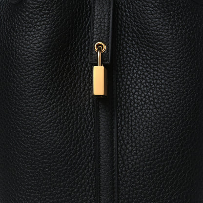 Hermes Taurillon Clemence Picotin Lock 18 PM Black 8 of 11