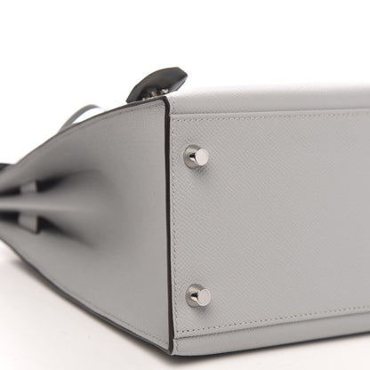 Hermes Epsom Kelly Sellier 32 Bleu Glacier 8 of 9