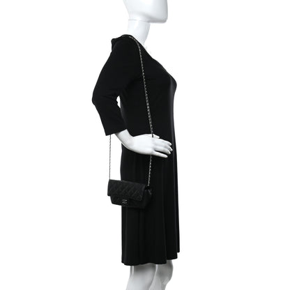 Chanel Caviar Quilted Glasses Case With Chain Black 2 of 10