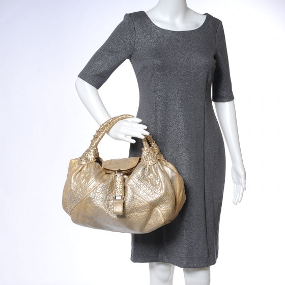 Nappa Nuvolata Bimetal Spy Oro Argento