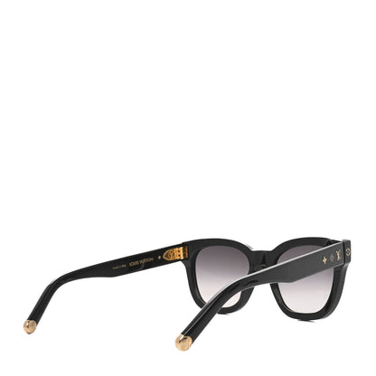 Louis Vuitton Acetate My Monogram Square Sunglasses Z1523W Black 4 of 7