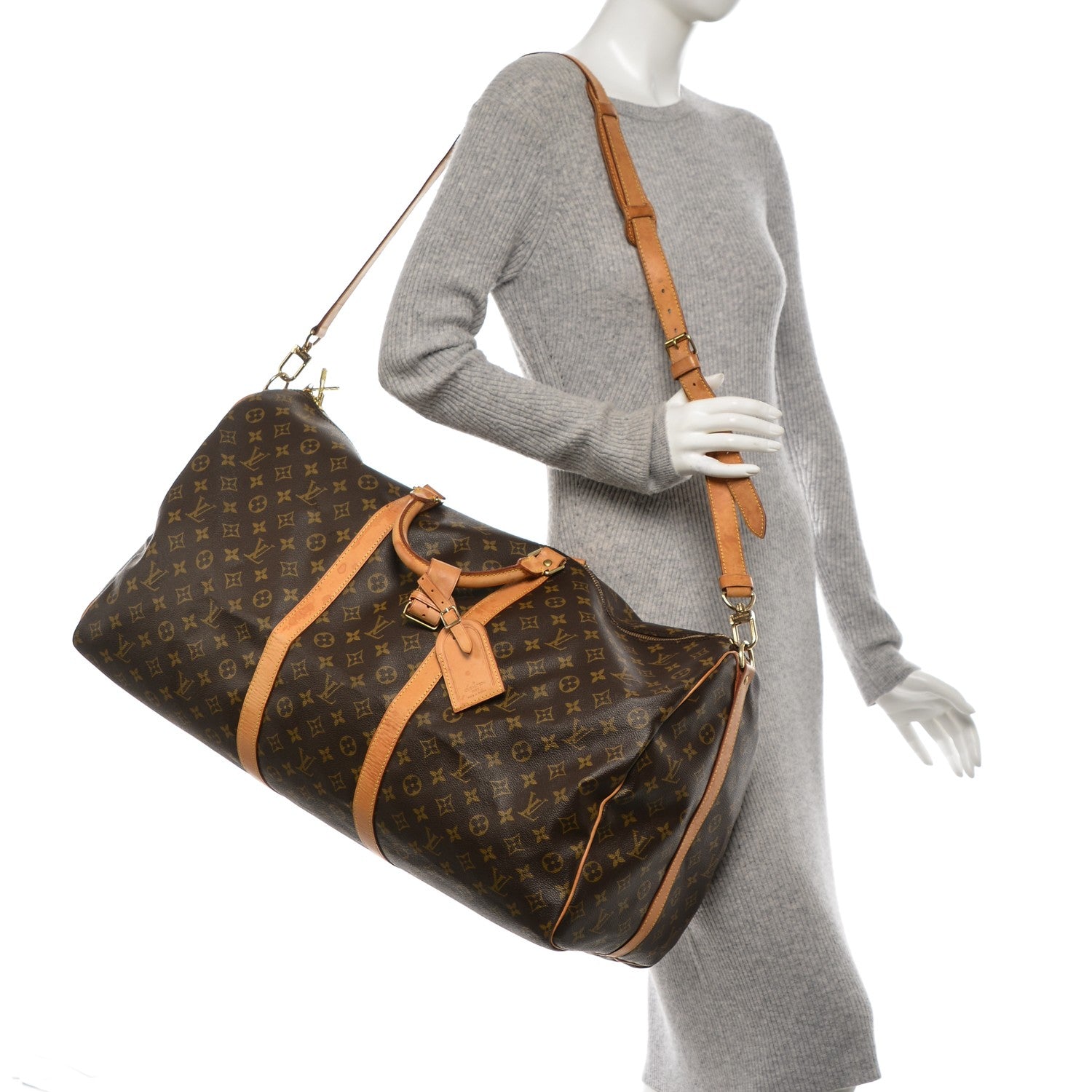 Louis Vuitton Monogram Keepall Bandouliere 60 2 of 15