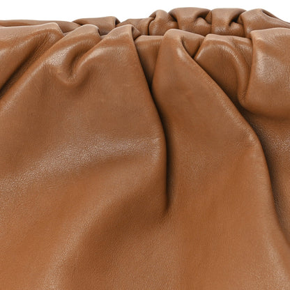 Bottega Veneta Smooth Butter Calf The Pouch Oversized Clutch Cammello 7 of 9