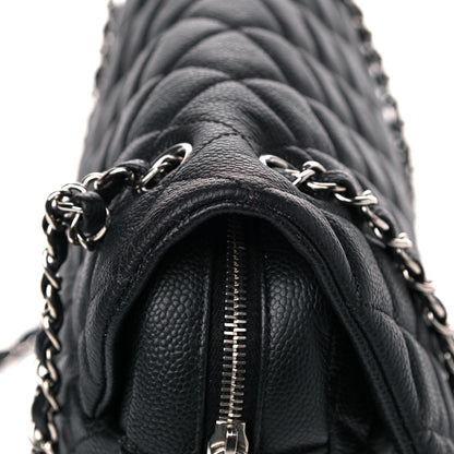 Chanel Caviar Quilted Jumbo Easy Flap Black 26 of 33