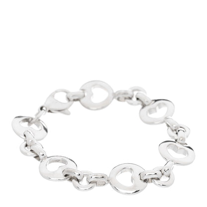 Tiffany Sterling Silver Heart Stencil Bracelet 1 of 4