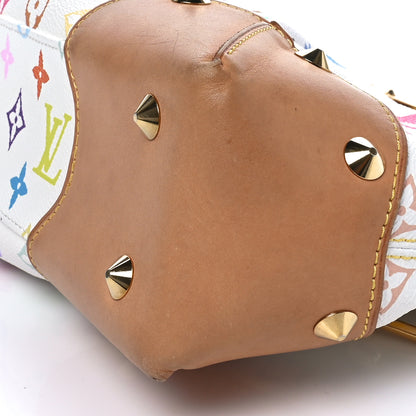 Louis Vuitton Monogram Multicolor Judy MM White 8 of 9