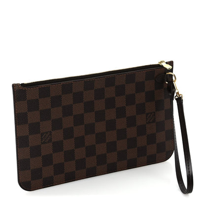 Louis Vuitton Damier Ebene Neverfull MM GM Pochette 3 of 7