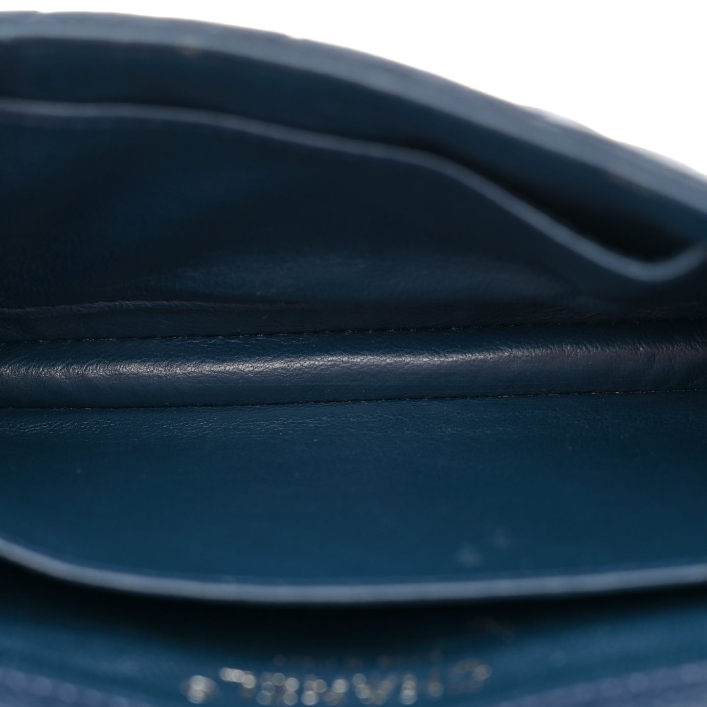 Caviar Quilted Extra Mini Flap Blue