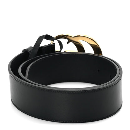 Gucci Calfskin Double G 40mm Belt 75 30 Black 2 of 5