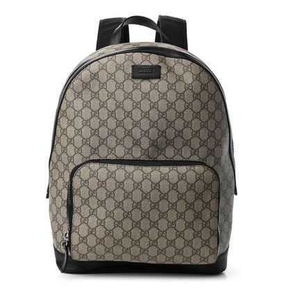 Gucci GG Supreme Monogram Medium Backpack Black 1 of 5