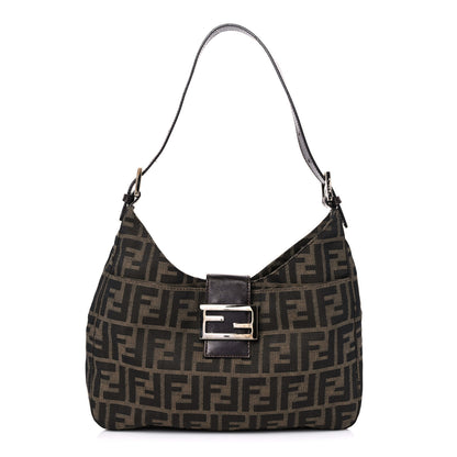 Fendi Zucca Shoulder Bag Brown 1 of 11