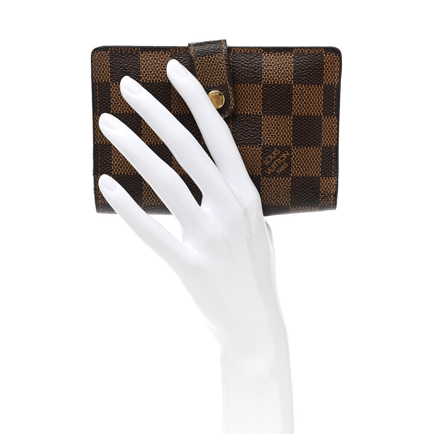 Louis Vuitton Damier Ebene French Purse Wallet 2 of 7