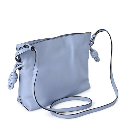 Loewe Calfskin Mini Flamenco Knot Bag Indigo Tan 2 of 8