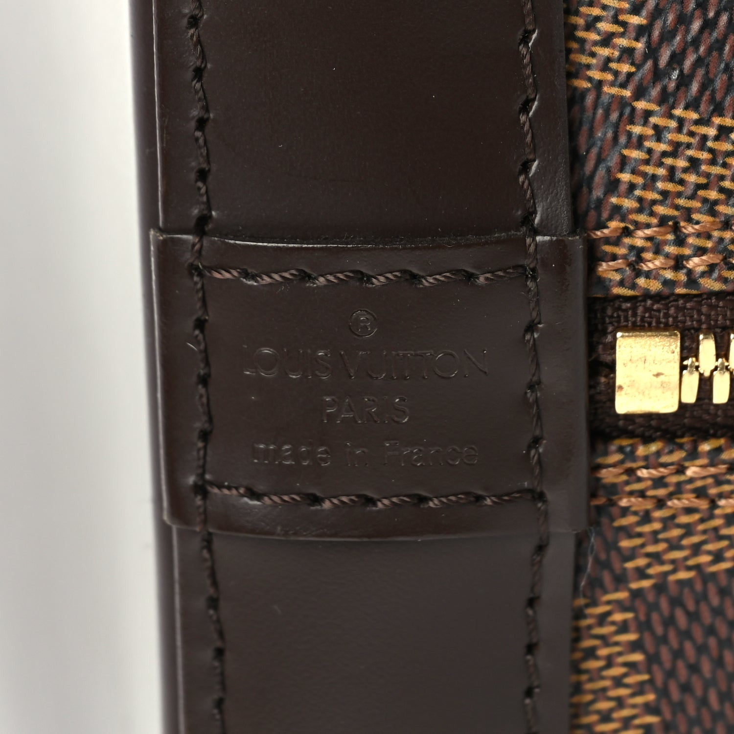 Louis Vuitton Damier Ebene Alma PM 6 of 9