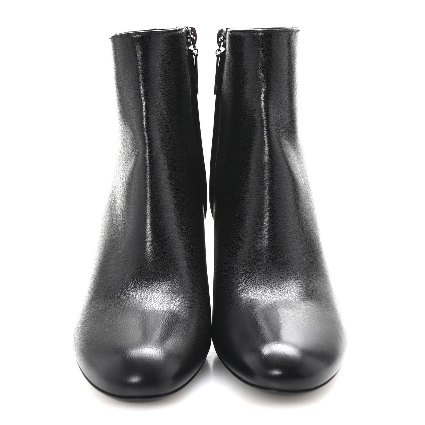 Nappa Vendome Loulou Ankle Zip Boot 36.5 Black