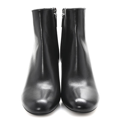 Saint Laurent Nappa Vendome Loulou Ankle Zip Boot 36.5 Black 3 of 7