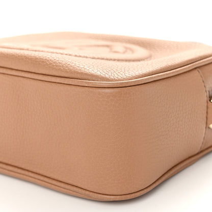 Gucci Pebbled Calfskin Small Soho Disco Bag Camelia 10 of 11