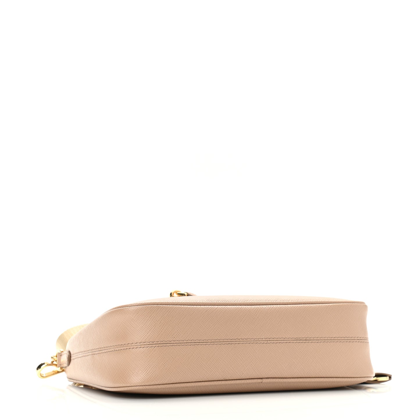 Saffiano Re-Edition 2005 Shoulder Bag Cammeo Beige