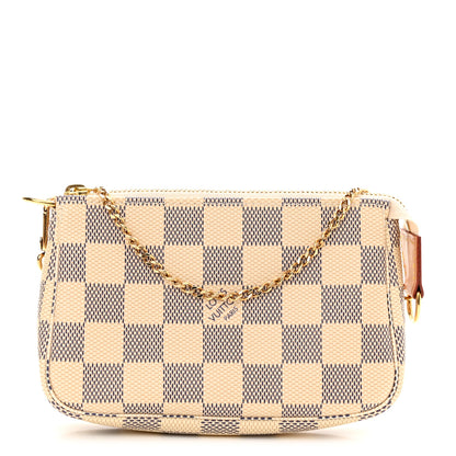 Louis Vuitton Damier Azur Mini Pochette Accessories 1 of 10
