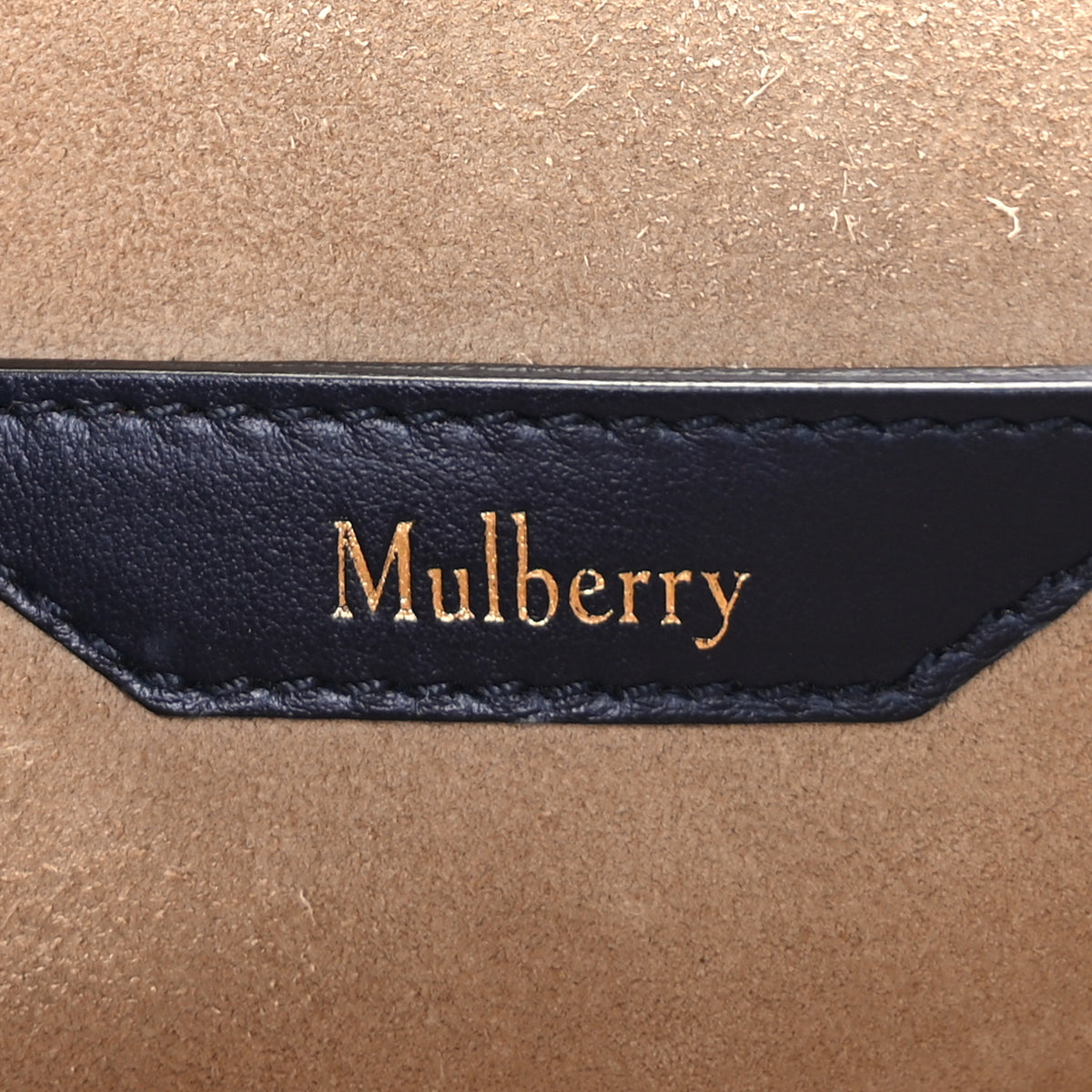 Canvas Calfskin Amberley Satchel Midnight