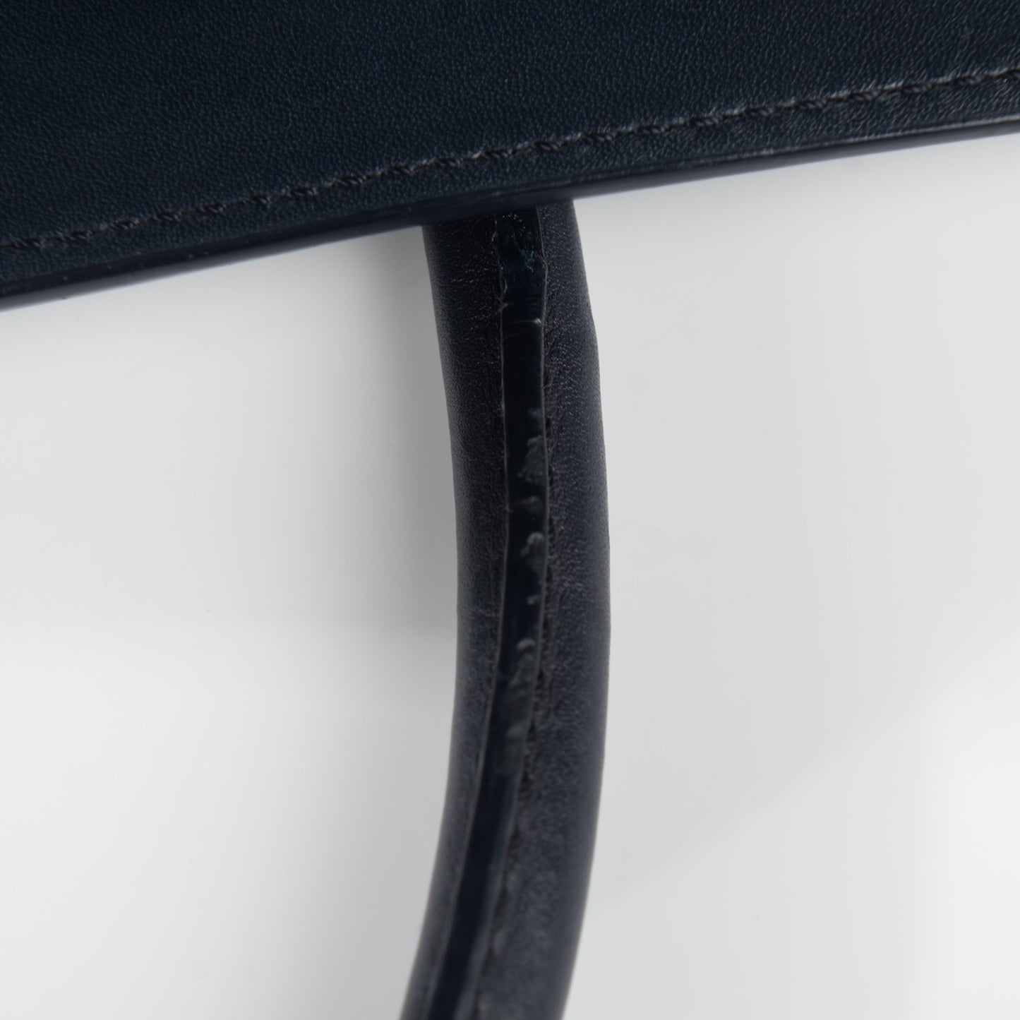 Smooth Calfskin Micro Luggage Navy Blue