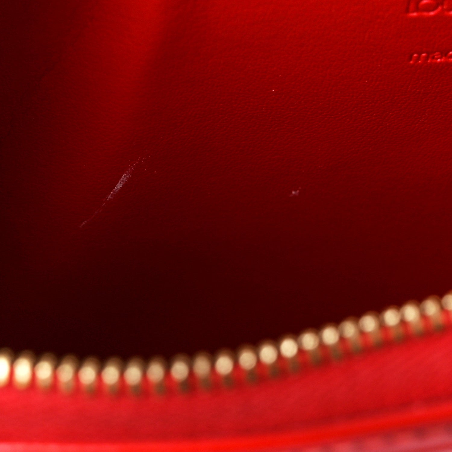 Louis Vuitton Vernis Lexington Pochette Red 11 of 12