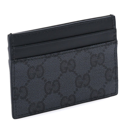 Gucci GG Supreme Monogram Card Holder  Grey Black 4 of 7