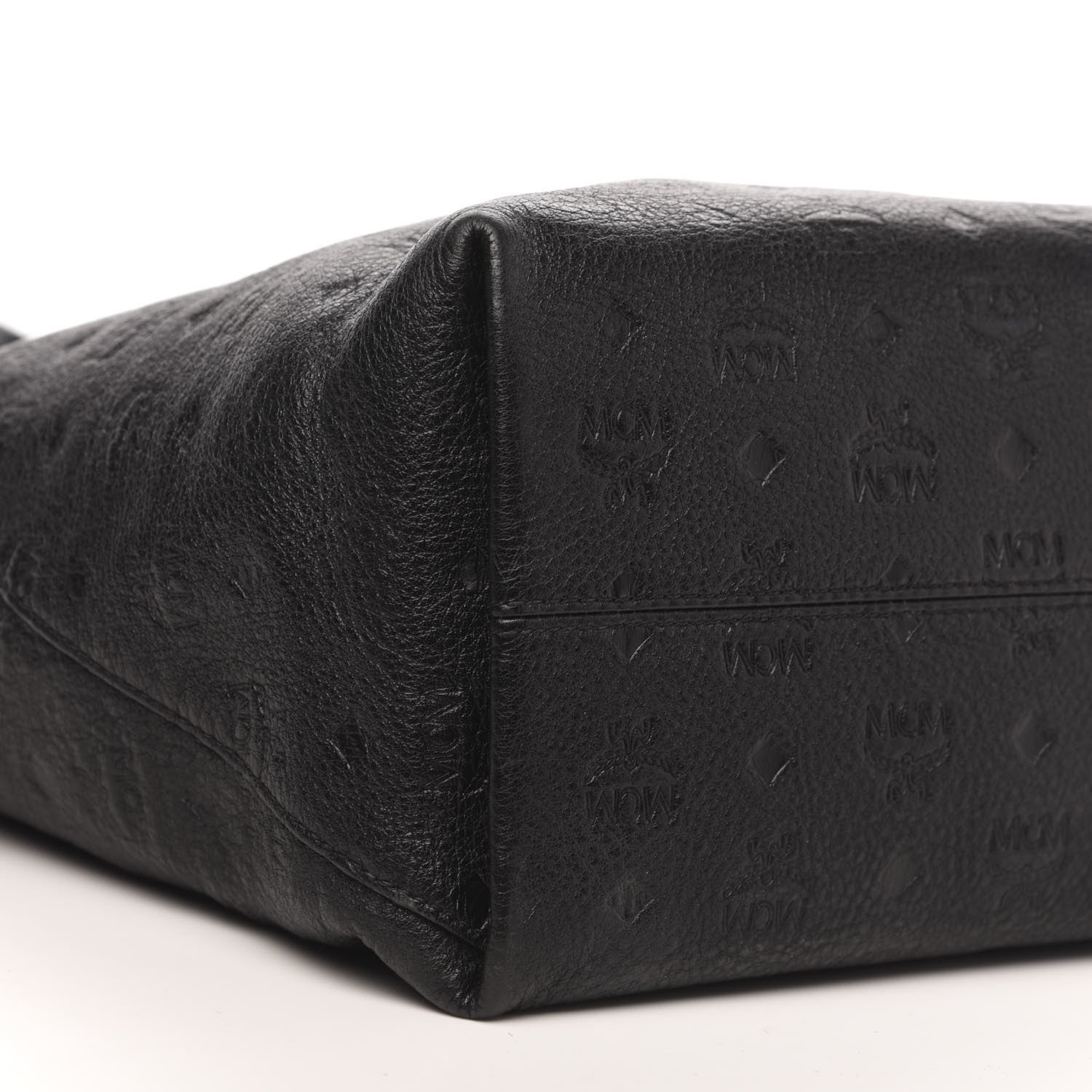 MCM Calfskin Ottomar Large Klara Hobo Black 7 of 10