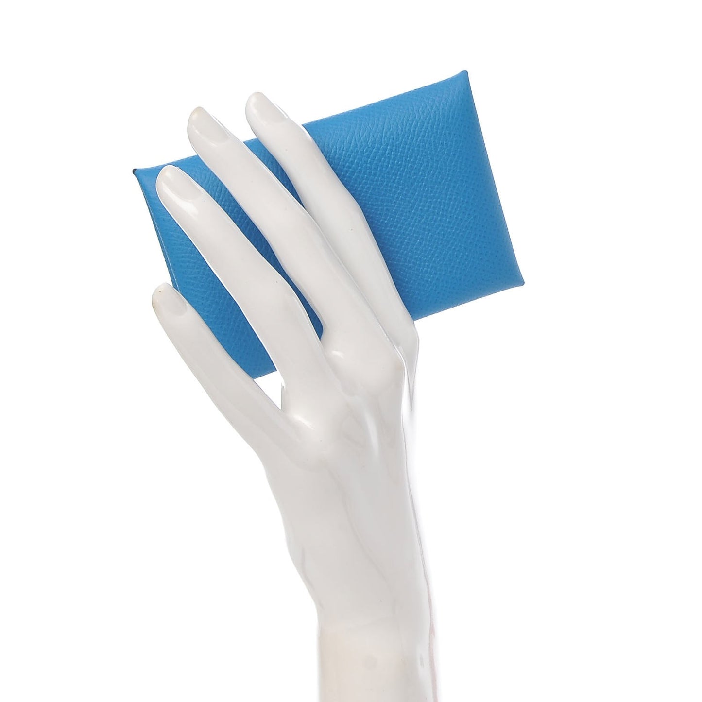 Epsom Calvi Card Case Bleu Zanzibar