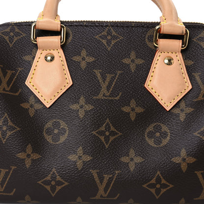 Louis Vuitton Monogram Speedy Bandouliere 20 Black 7 of 7