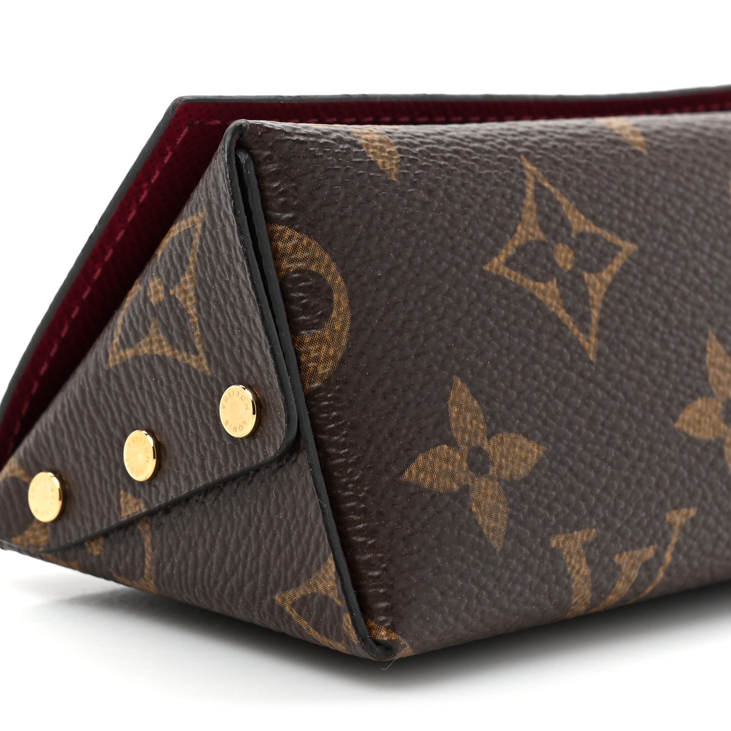 Monogram Rivet Pochette Fuchsia