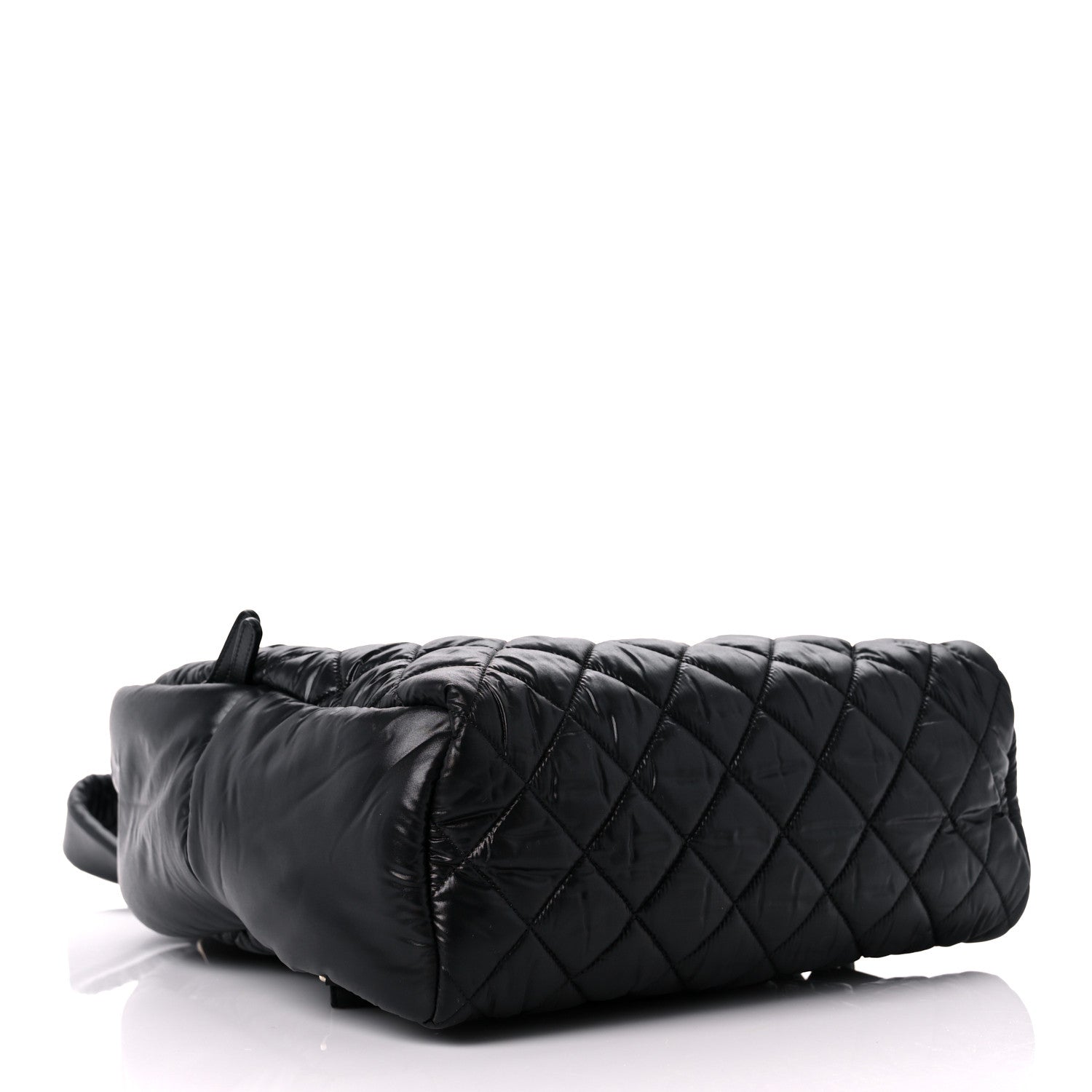 Chanel Nylon Quilted Coco Cocoon Backpack Black 3 of 8