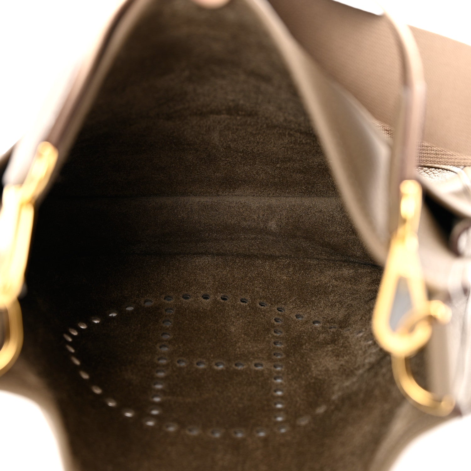 Hermes Taurillon Clemence Evelyne III PM Etoupe 5 of 8