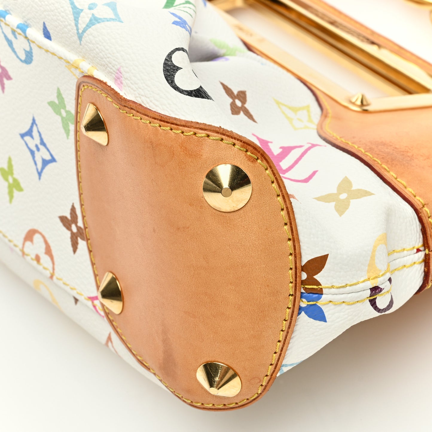 Monogram Multicolor Judy PM White