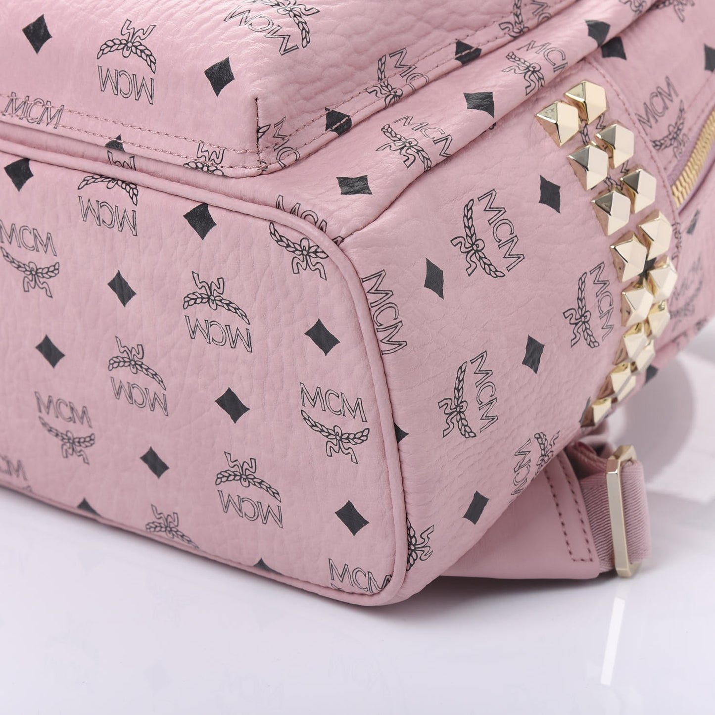 Visetos Small Side Stud Stark Backpack Soft Pink