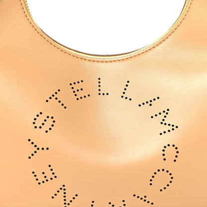 Stella McCartney Eco Alter Nappa Perforated Logo Small Hobo Cornflake 7 of 7