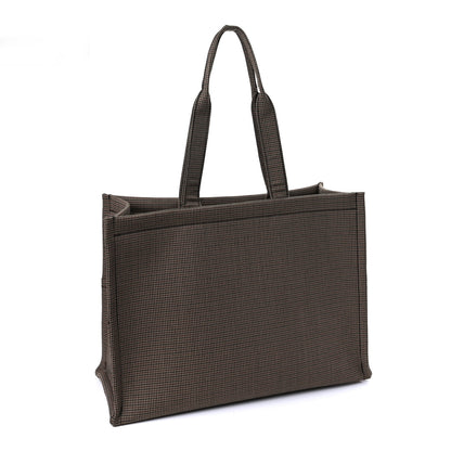 Celine Tweed Calfskin Triomphe Large Cabas Thais Multicolor 2 of 8