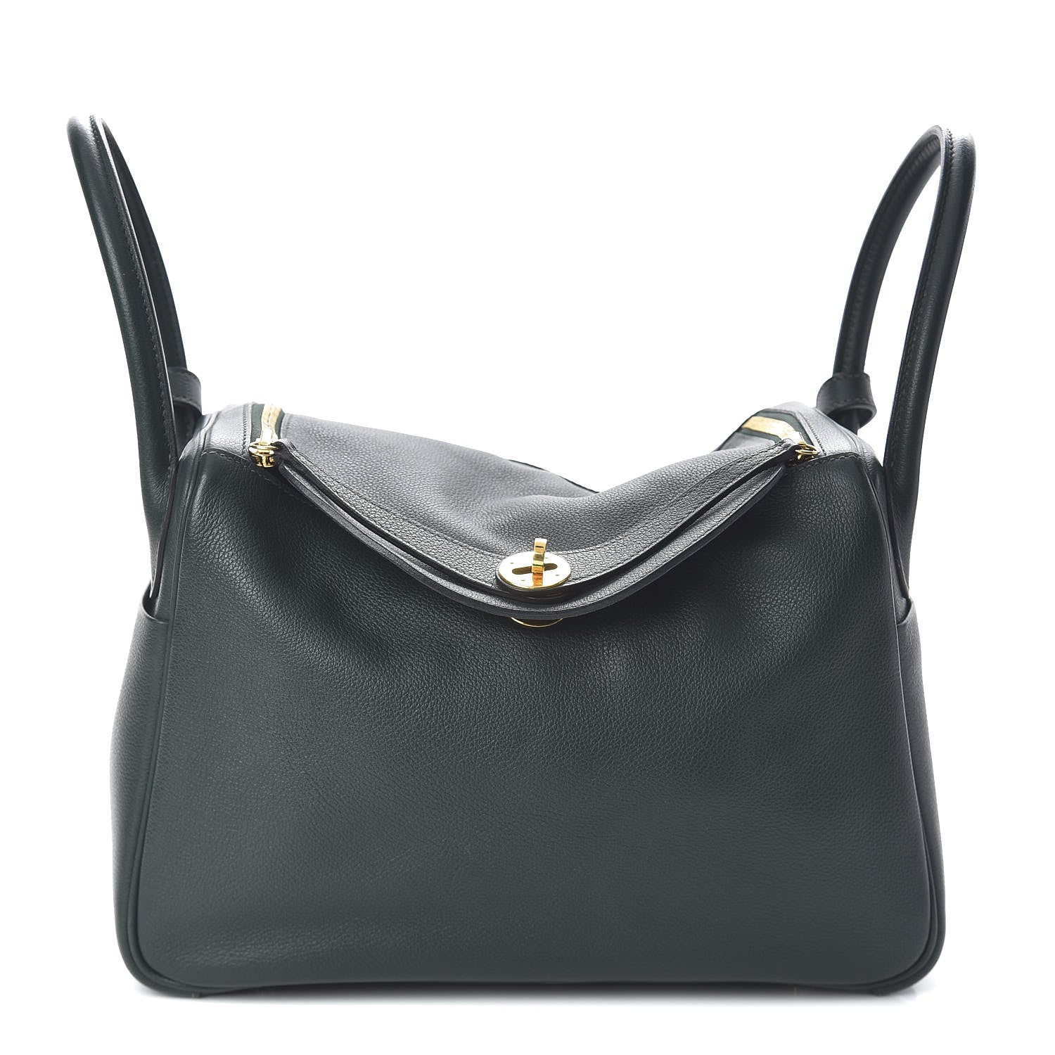 Hermes Evercolor Lindy 30 Vert Titien 1 of 12
