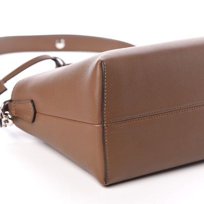 Fendi Vitello Dolce Croc Tail Medium By The Way Boston Bag Foresta Marrone 5 of 13